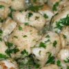 Chicken breasts with garlic and parsley