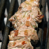 Lamb Kebabs marinated in mint sauce
